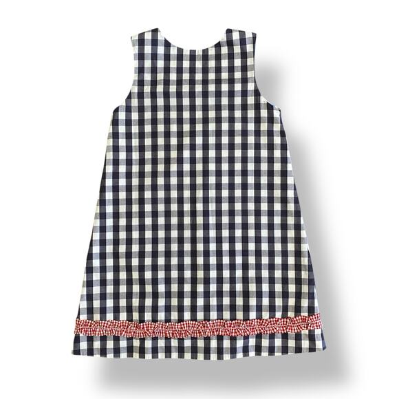 Girls Reversible Holiday Dress Santa Christmas Pumpkin Fall Outfit Size 6 - Picture 4 of 5